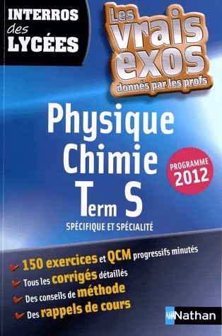 Livrenpoche : Physique Chimie Terminale S 2012 - Frédéric Masset - Livre