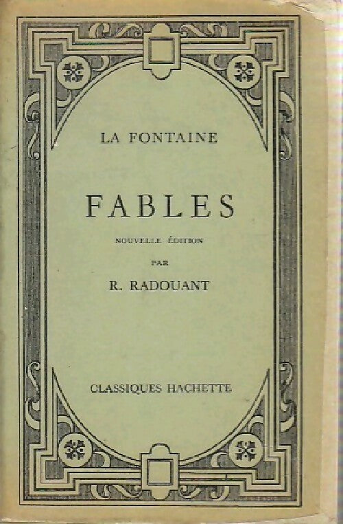 Livrenpoche : Fables - Jean De La Fontaine - Livre