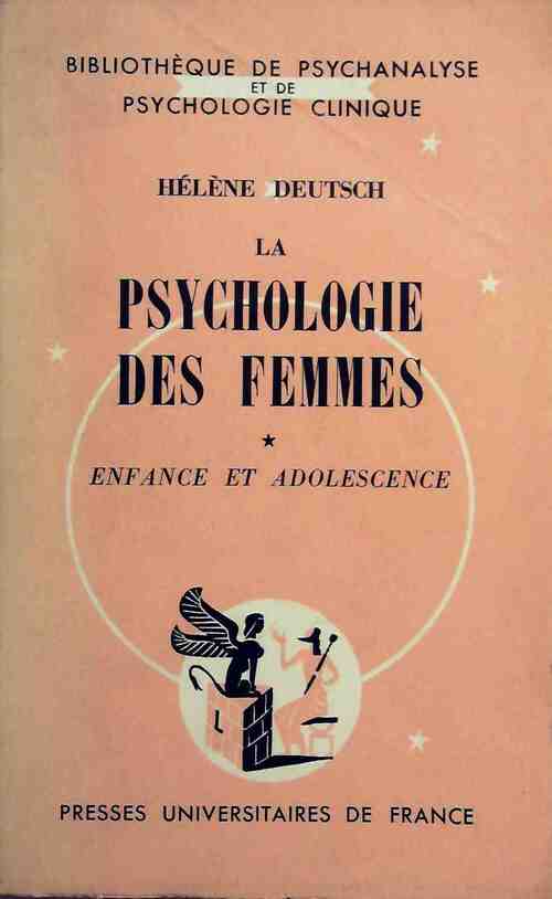 Livrenpoche : La psychologie des femmes Tome I - Hélène Deutsch - Livre