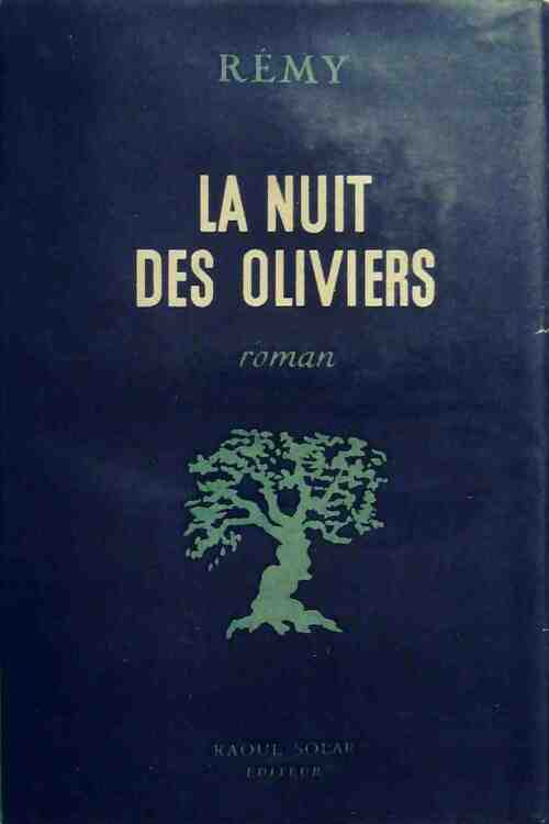 La nuit des oliviers - Rémy -  Solar GF - Livre