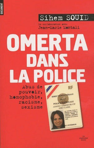 Livrenpoche : Omerta dans la police - Sihem Souid - Livre