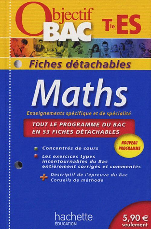 Livrenpoche : Maths Terminale ES - Dominique Dejean - Livre