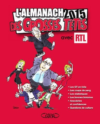 Livrenpoche : L'almanach des grosses têtes 2015 - Collectif - Livre