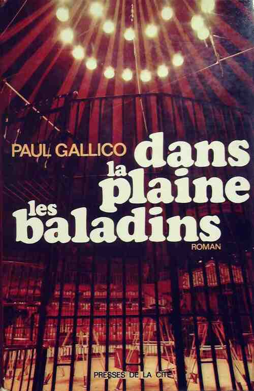 Dans la plaine les baladins - Paul Gallico -  Romans - Livre