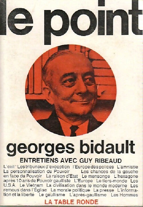Livrenpoche : Le point - Georges Bidault - Livre
