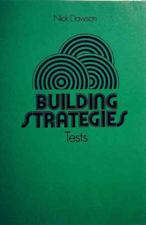 Livrenpoche : Building Strategies Tests - Nick Dawson - Livre