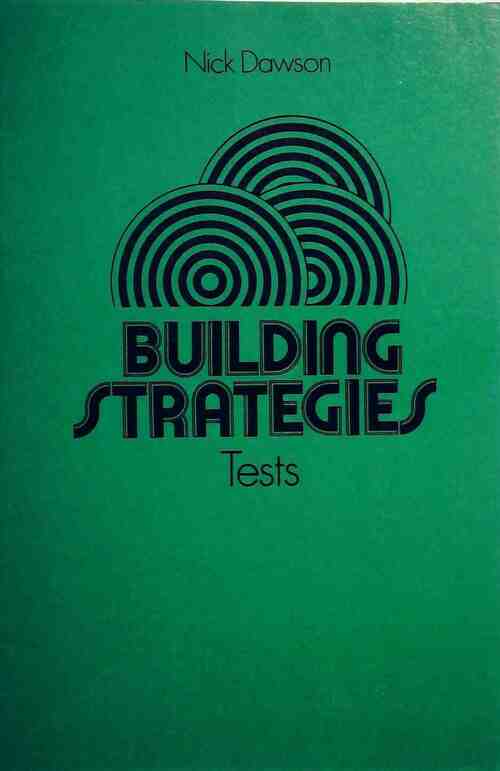 Building Strategies Tests - Nick Dawson -  Longman - Livre