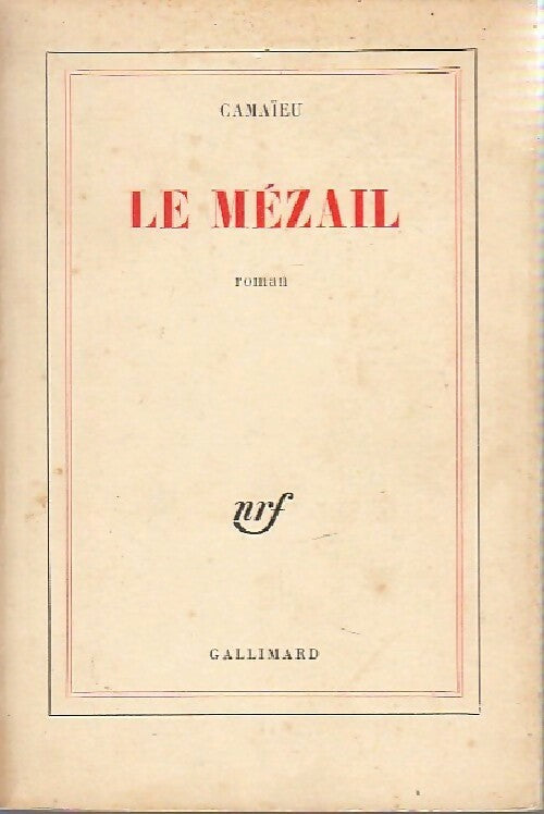 Livrenpoche : Le mézail - Camaïeu - Livre
