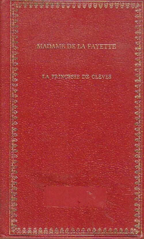 Livrenpoche : La princesse de Clèves - Mme De Lafayette - Livre