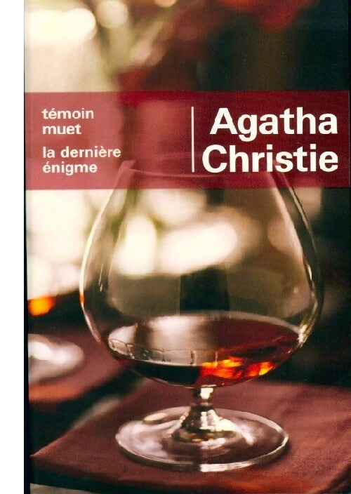 Livrenpoche : Témoin muet / La dernière énigme - Agatha Christie - Livre