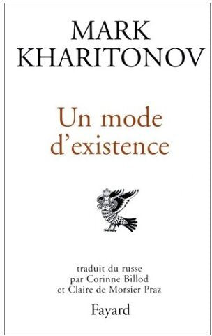 Livrenpoche : Un mode d'existence - Mark Kharitonov - Livre