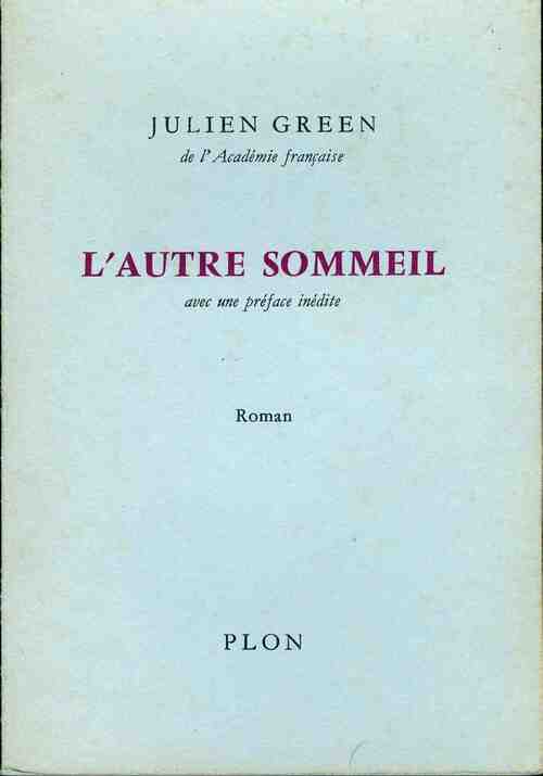 Livrenpoche : L'autre sommeil - Julien Green - Livre