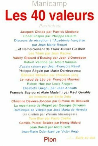 Livrenpoche : Les quarante valeurs - Collectif - Livre