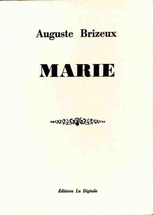 Livrenpoche : Marie - Auguste Brizeux - Livre