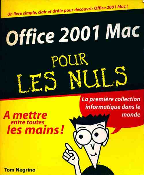 Livrenpoche : Office 2001 Mac pour les nuls - Tom Negrino - Livre