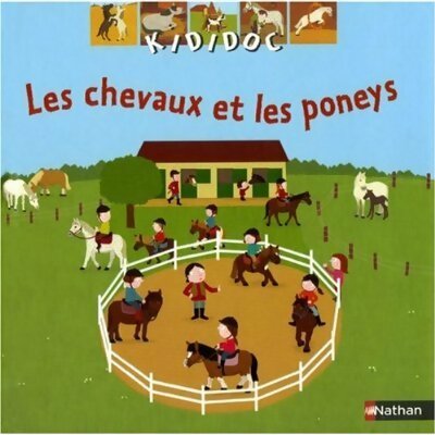 Livrenpoche : Les chevaux et poneys - Sylvie Baussier - Livre