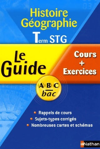 Livrenpoche : Histoire géographie Term STG - Collectif - Livre