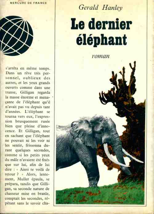 Livrenpoche : Le dernier éléphant - Gerald Hanley - Livre