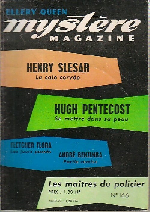 Livrenpoche : Mystère magazine n°166 - Collectif - Livre