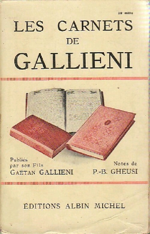 Livrenpoche : Les carnets de Gallieni - Gaëtan Gallieni - Livre