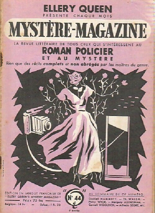 Livrenpoche : Mystère magazine n°44 - Collectif - Livre