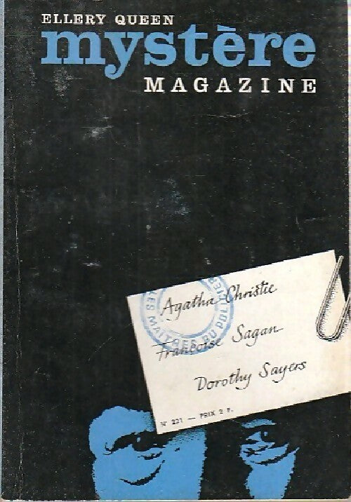 Livrenpoche : Mystère magazine n°221 - Collectif - Livre