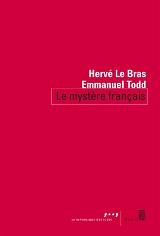 Livrenpoche : Le mystère français - Hervé Le Bras - Livre