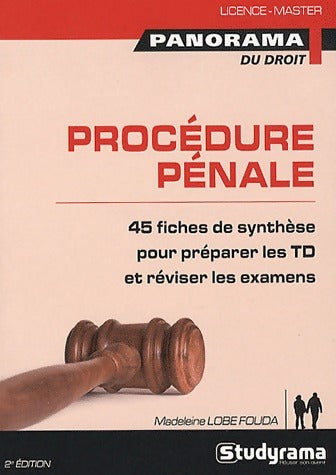 Livrenpoche : Procédure pénale - Madeleine Lobe Fouda - Livre
