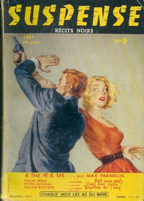 Livrenpoche : Suspense n°9 - Collectif - Livre