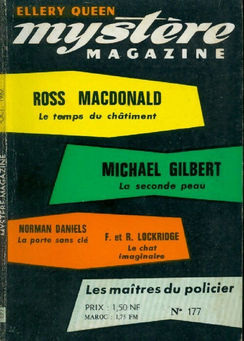 Livrenpoche : Mystère magazine n°177 - Collectif - Livre