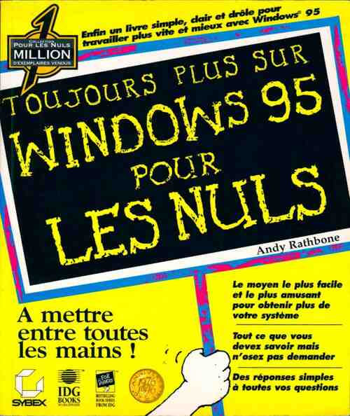 Livrenpoche : Toujours plus sur Windows 95 pour les nuls - Andy Rathbone - Livre