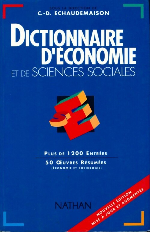 Livrenpoche : Dictionnaire d'économie et de sciences sociales - Collectif - Livre