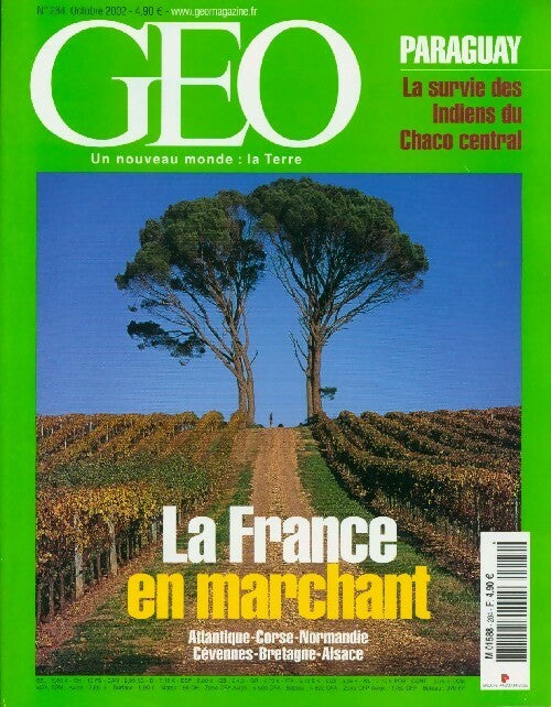Livrenpoche : Géo n°284 : La France en marchant - Collectif - Livre