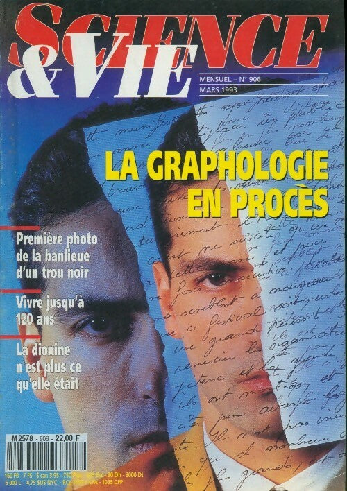 Livrenpoche : Science & vie n°906 : La graphologie en procès - Collectif - Livre