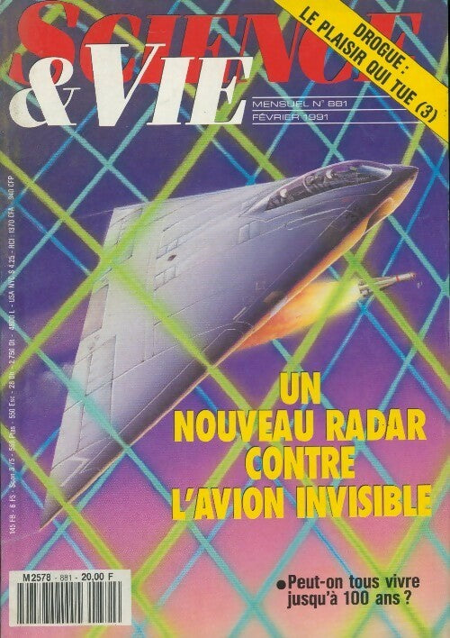 Livrenpoche : Science & vie n°881 : Un nouveau radar contre l'avion invisible - Collectif - Livre
