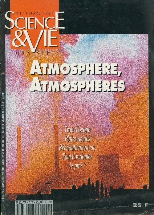 Livrenpoche : Science & vie hors-série n°174 : Atmosphère, atmosphères - Collectif - Livre