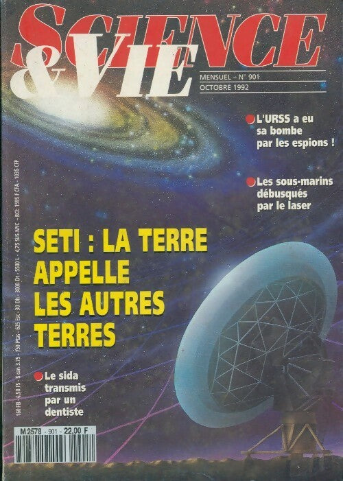 Livrenpoche : Science & vie n°901 : SETI : la terre appelle les autres terres - Collectif - Livre