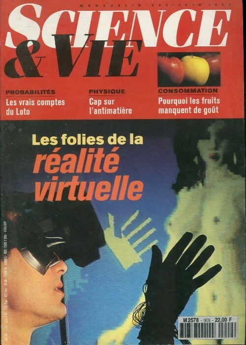 Livrenpoche : Science & vie n°909 : Les folies de la réalité virtuelle - Collectif - Livre