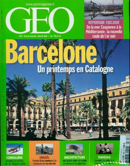 Livrenpoche : Géo n°326 : Barcelone, un printemps en Catalogne - Collectif - Livre