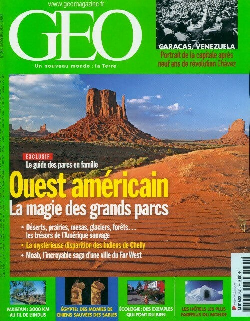 Livrenpoche : Géo n°346 : Ouest Américain. La magie des grands parcs - Collectif - Livre