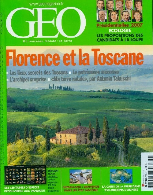 Livrenpoche : Géo n°338 : Florence et la Toscane - Collectif - Livre