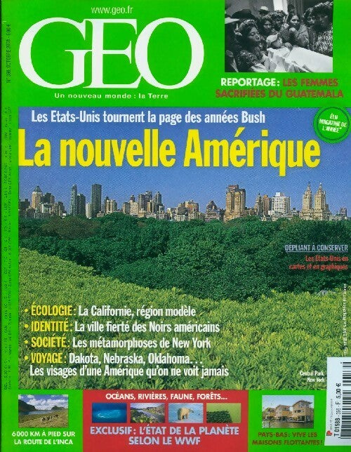 Livrenpoche : Géo n°356 : La nouvelle Amérique - Collectif - Livre