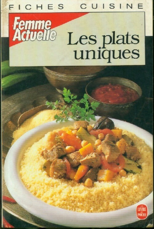 Livrenpoche : Fiches cuisine Femmes Actuelle : Les plats uniques - Collectif - Livre