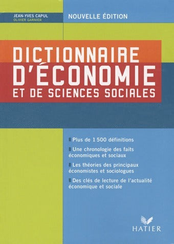 Livrenpoche : Dictionnaire d'économie et de sciences sociales - Collectif - Livre