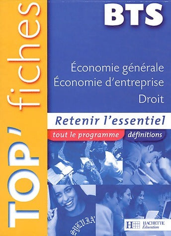 Livrenpoche : Economie générale, économie d'entreprise, droit BTS - Philippe Senaux - Livre