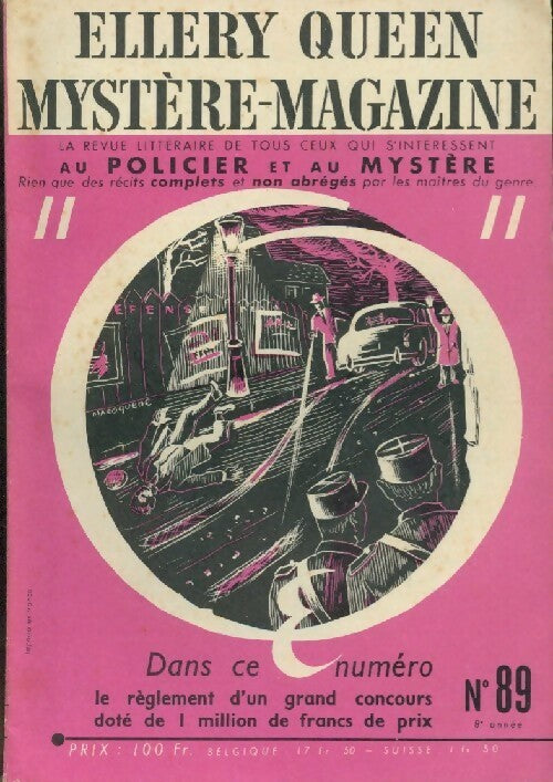 Livrenpoche : Mystère magazine n°89 - Collectif - Livre