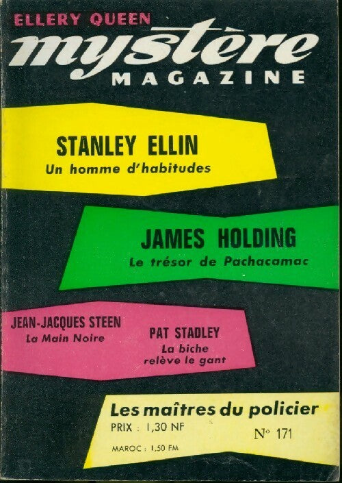 Livrenpoche : Mystère magazine n°171 - Collectif - Livre