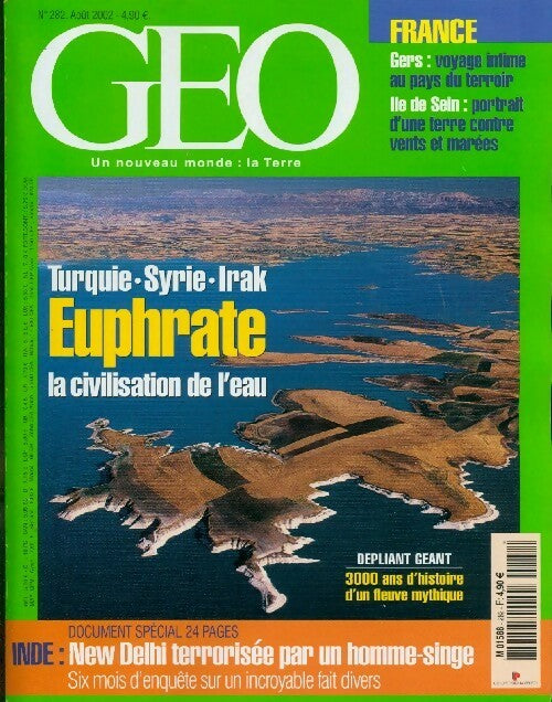 Livrenpoche : Géo n°282 : Euphrate - Collectif - Livre