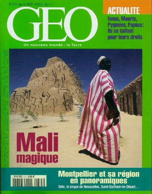 Livrenpoche : Géo n°275 : Mali magique - Collectif - Livre
