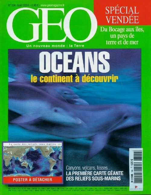 Livrenpoche : Géo n°306 : Océans, le continent à découvrir - Collectif - Livre